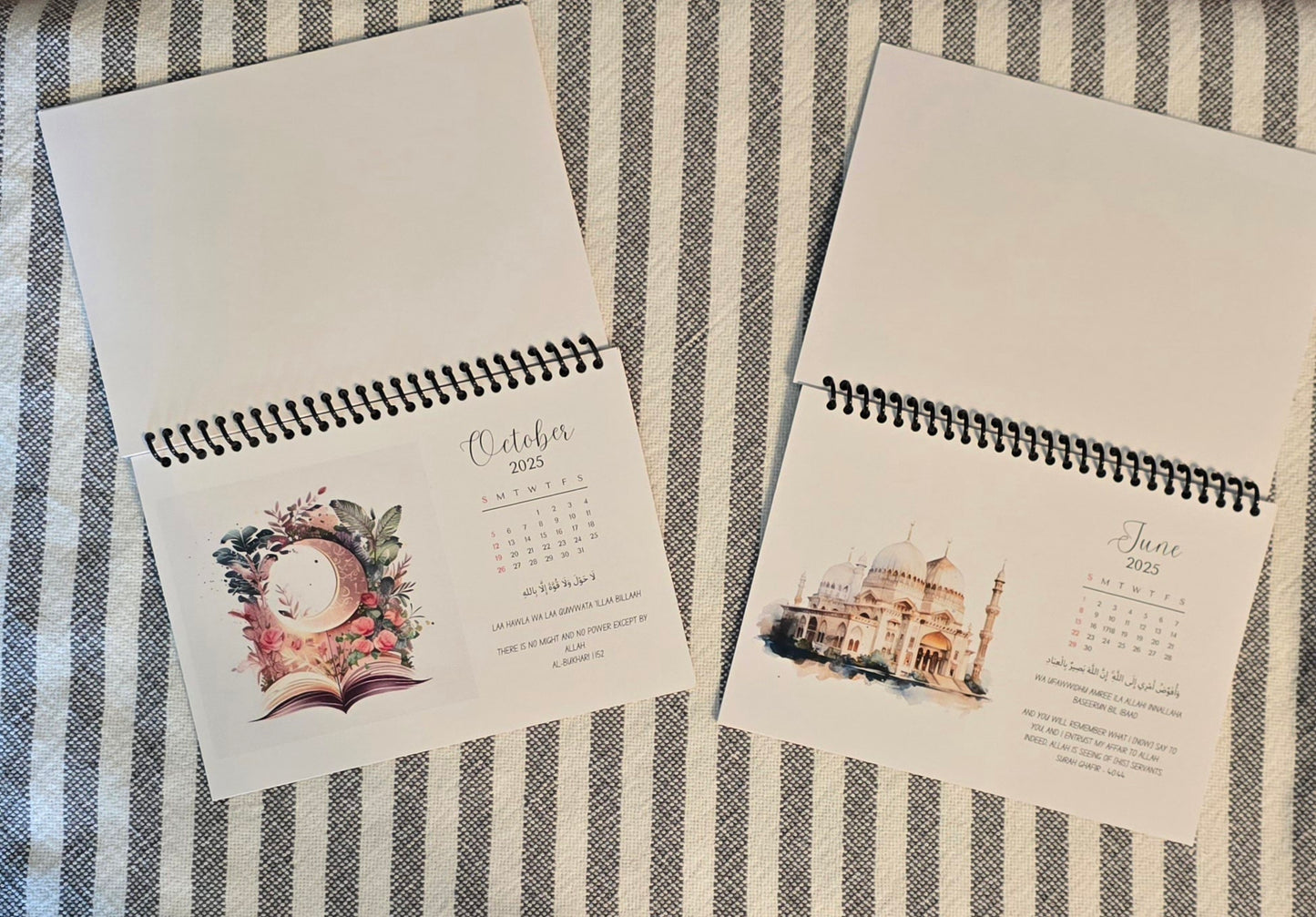 Watercolor Calendar